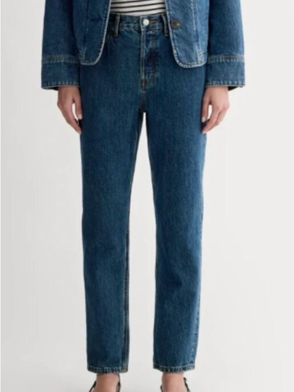Everlane The Curvy 90s Cheeky Straight Jean - 32 Regular